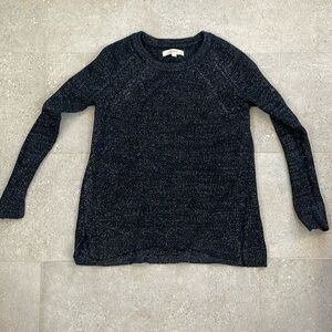 Loft Women’s Silver Sparkle Sweater M